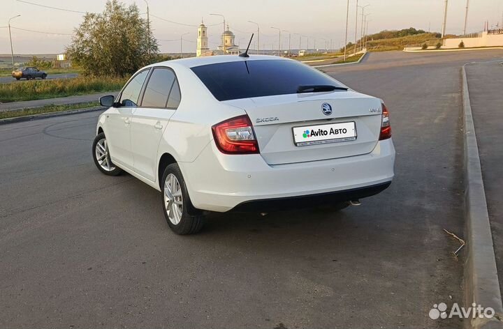 Skoda Rapid 1.6 МТ, 2018, 85 800 км