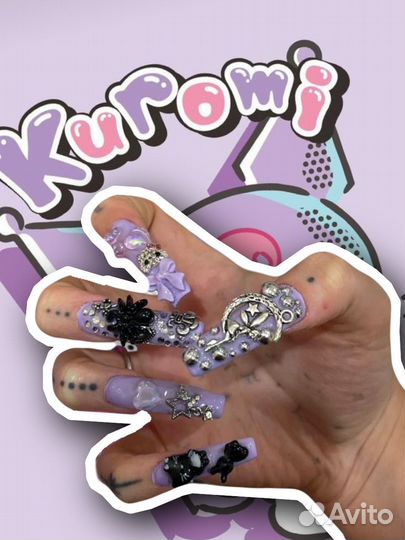 Креативное наращивание ногтей