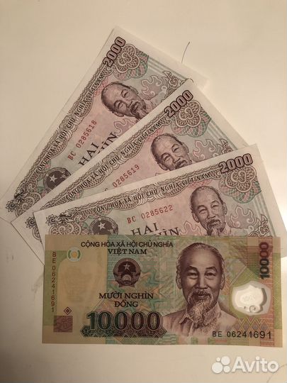 Банкноты Вьетнама