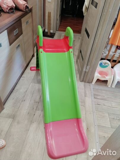 Детская горка пластиковая