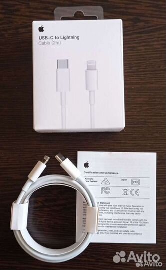Кабель Apple USB-C to Lighting 2m iPhone