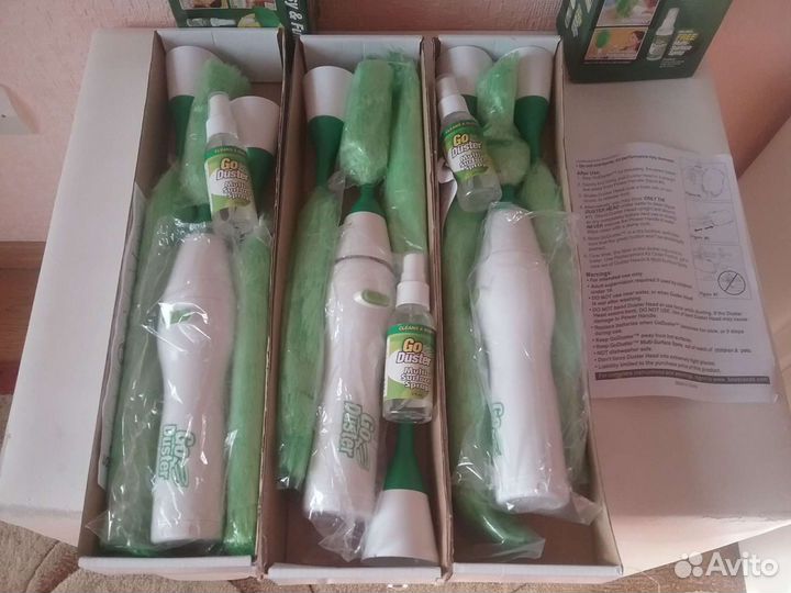 Метелка Go Duster (3 насадки). Обмен