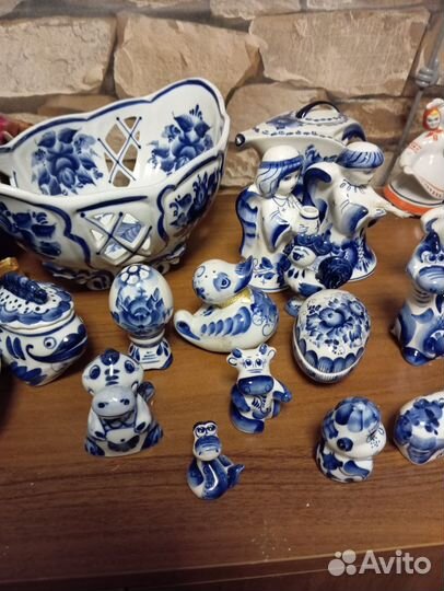 Коллекция гжель