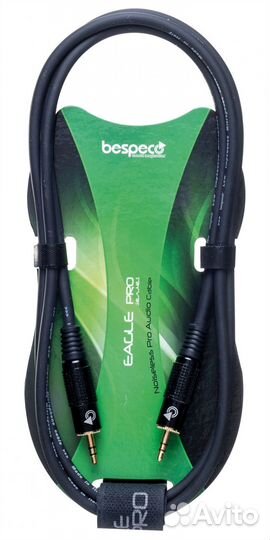 Кабель miniJack-miniJack Bespeco EA2M300 3 m