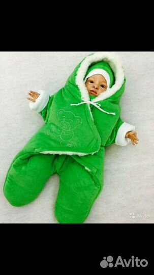 Конверт для мальчика на выписку-Лето