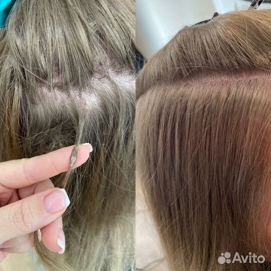 Модель на наращивание волос