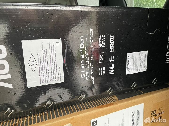 Коробка от телевизора монитора lg samsung