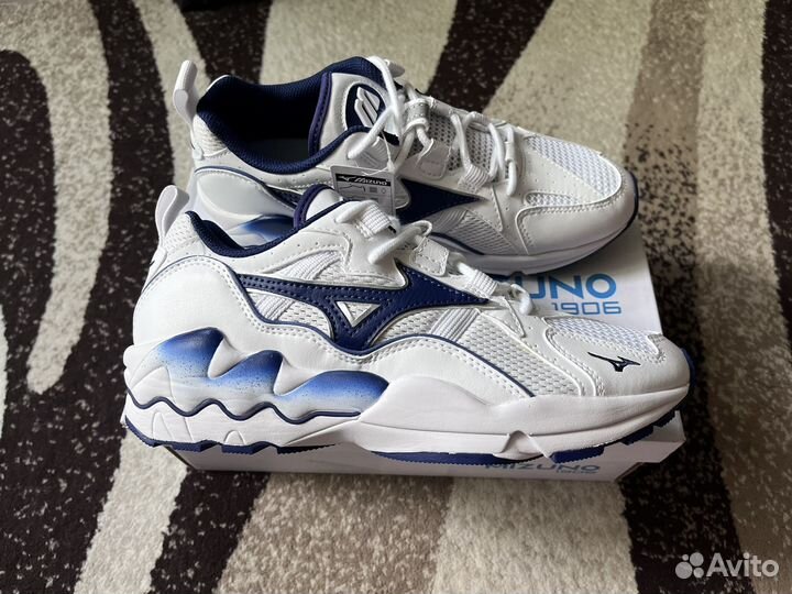 Летние кроссовки Mizuno Wave Rider 1 Blue Depths