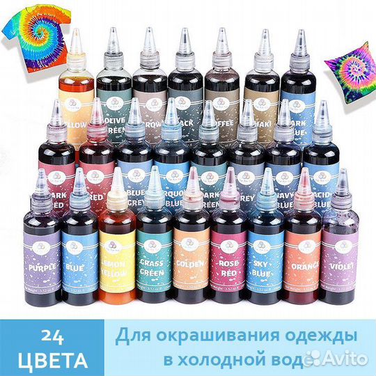 100 мл. Краситель для ткани Пурпурный