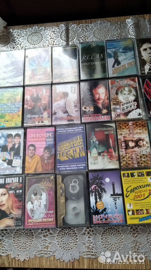 Аудиокассеты с записью