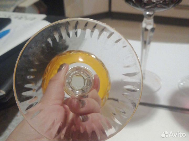 Хрустальные бокалы СССР