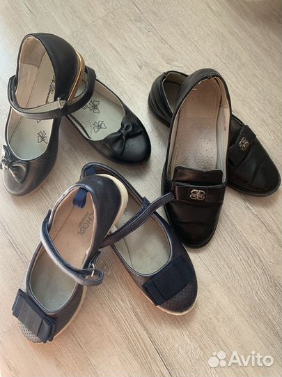 Школьная обувь для девочки 33