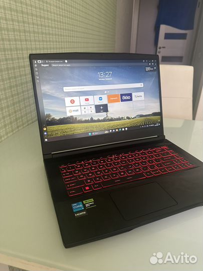 Игровой ноутбук MSI Thin / Почти новый