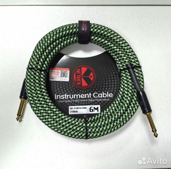 Инструментальный кабель Kirlin IW-241BCG