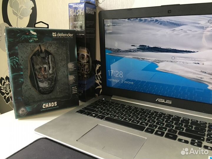 Asus для игр gtav/Warface/Dota 2+Доставка/Комлпект