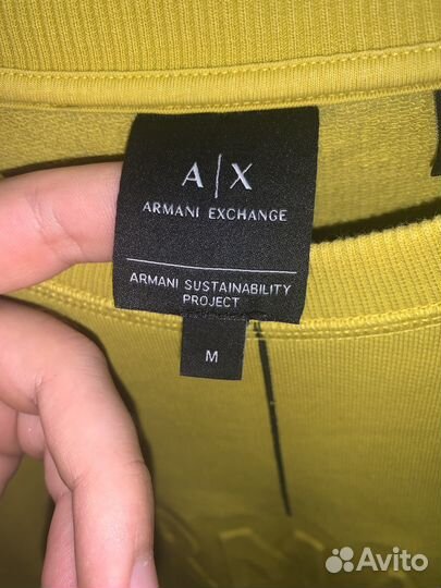 Armani exchange свитшот