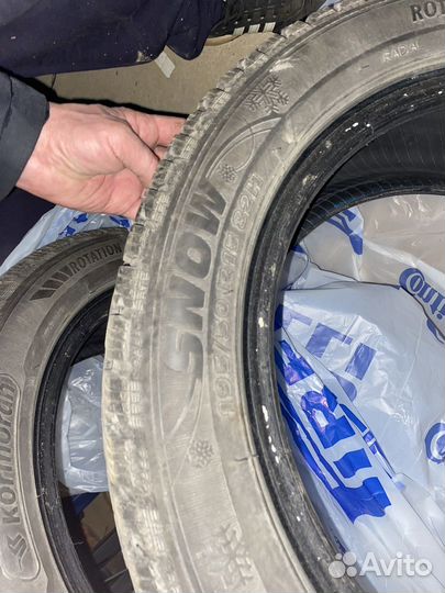 Резина зимняя r15 195 50