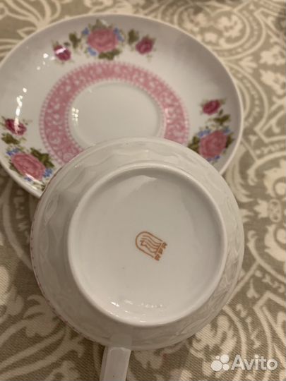 Чашка с блюдцем лфз и другое