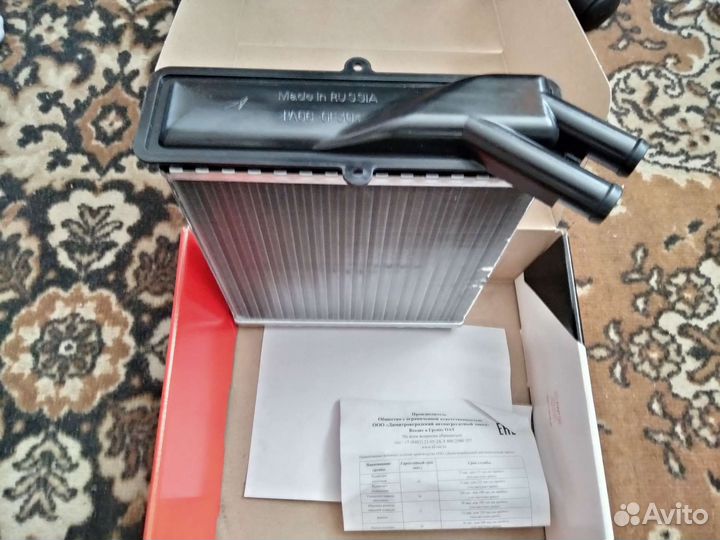 Радиатор отопителя нива Шевроле