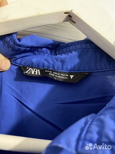 Рубашка яркая zara