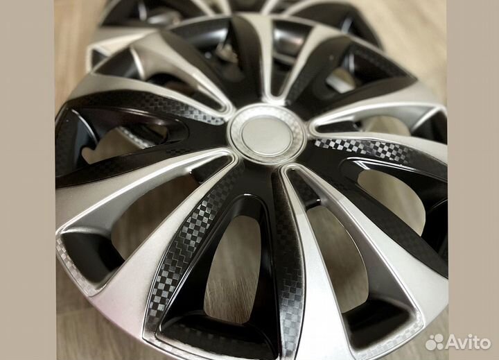 Колпаки R15 колесные 4 штуки