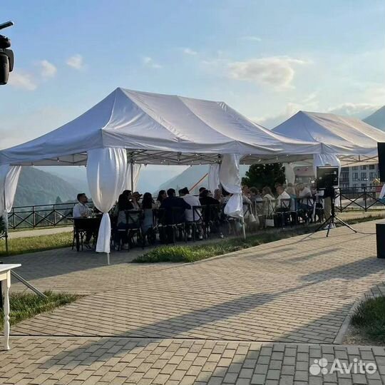 Аренда шатров под мероприятия и праздники