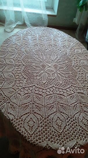 Скатерть ажурная