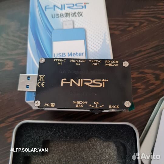 USB тестер Fnirsi FNB48s, FNB48p, FNB58s
