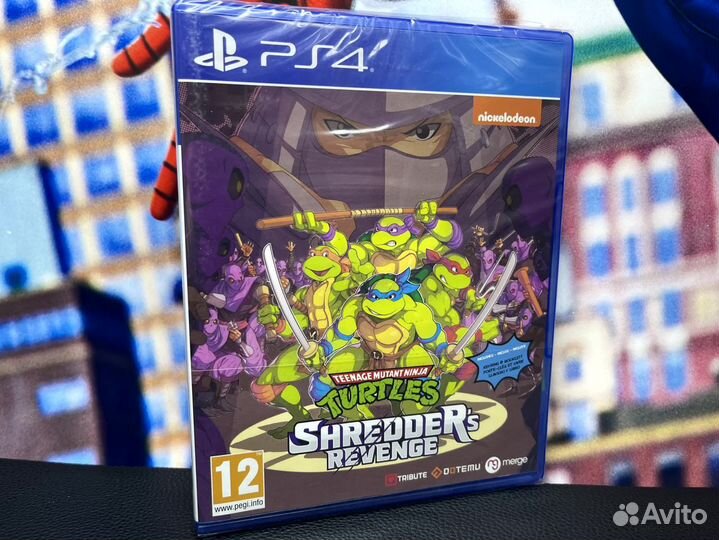 Игры PS4 TMN Turtles: Shredders Revenge