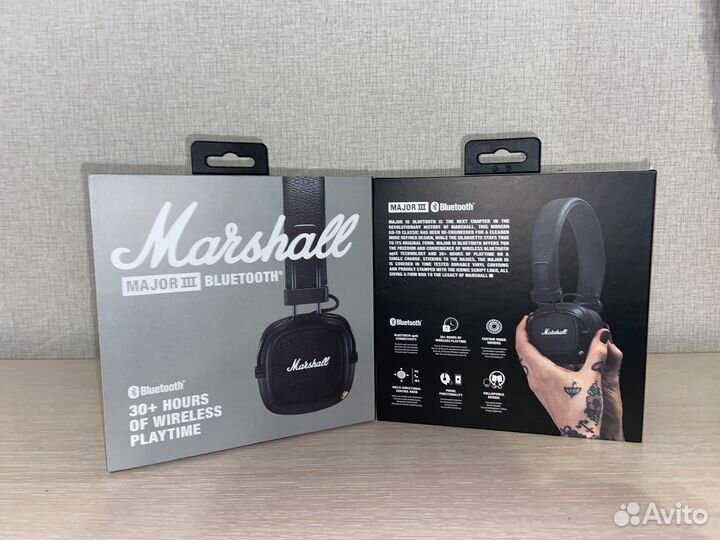 Наушники marshall major 3 bluetooth