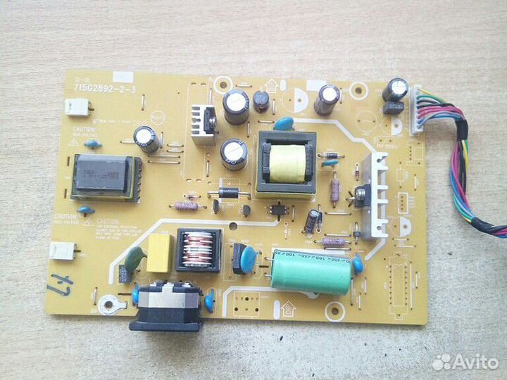 Монитор Philips 201E1 на запчасти