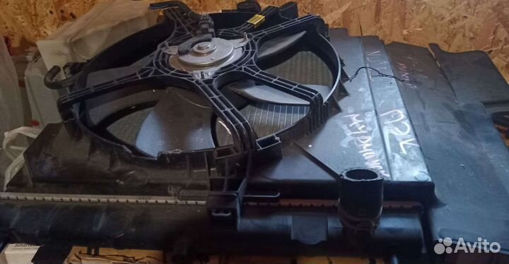 Радиатор в сборе с диффузором Nissan Note