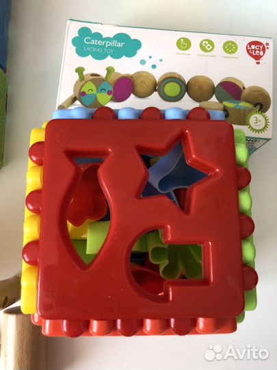 Развивающие игрушки для малышей от 1 года до 4