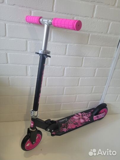 Самокат двухколесный складной