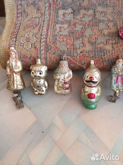 Ёлочные игрушки СССР