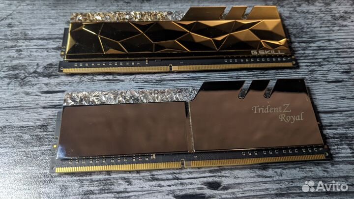 Ddr4 b-die cl14 gskill trident z 2x8 16gb оператив