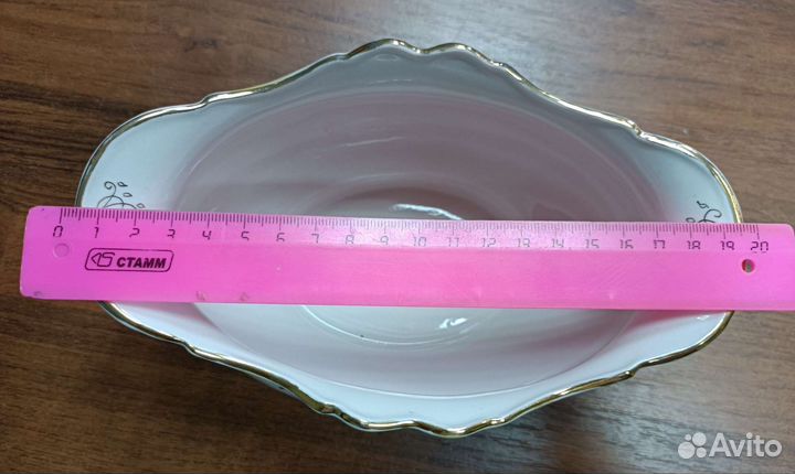 Вазочка фарфор ручная работа Кисловодск