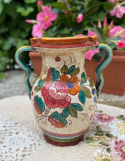 Ваза керамика рм Италия