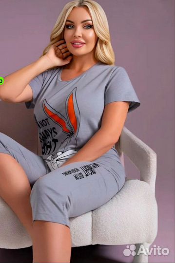 Пижама 50р до 58 размер