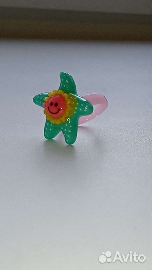 Детские колечки со сказочными героями 2шт