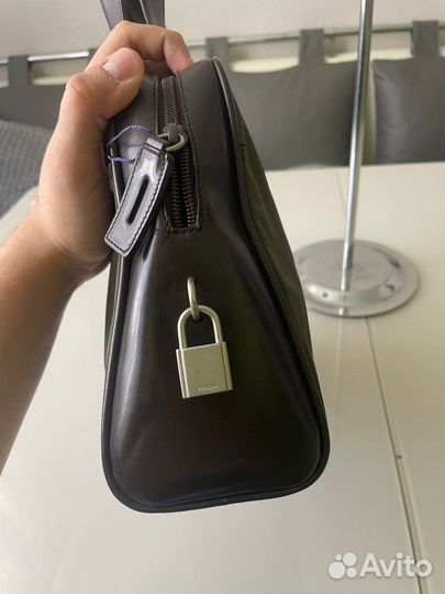 Prada handbag green/beige