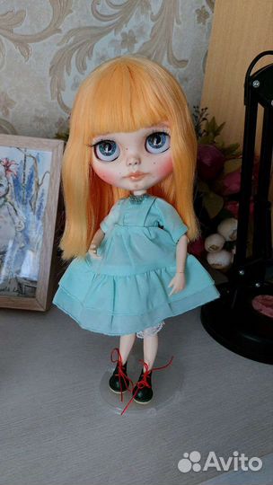 Кукла блайз кастом рыжая