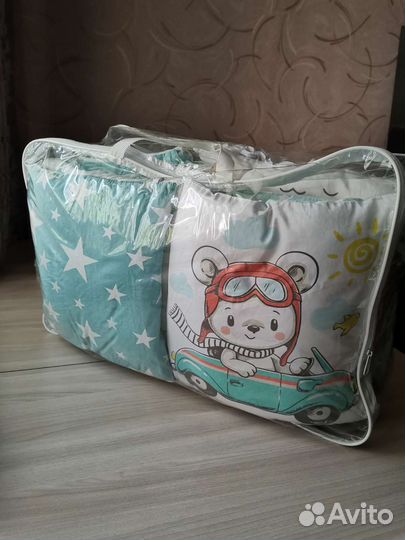 Бортики в кроватку