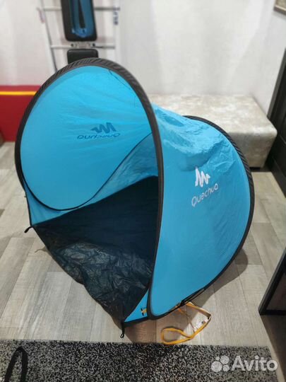 Тент-палатка от decathlon для пляжа Quechua