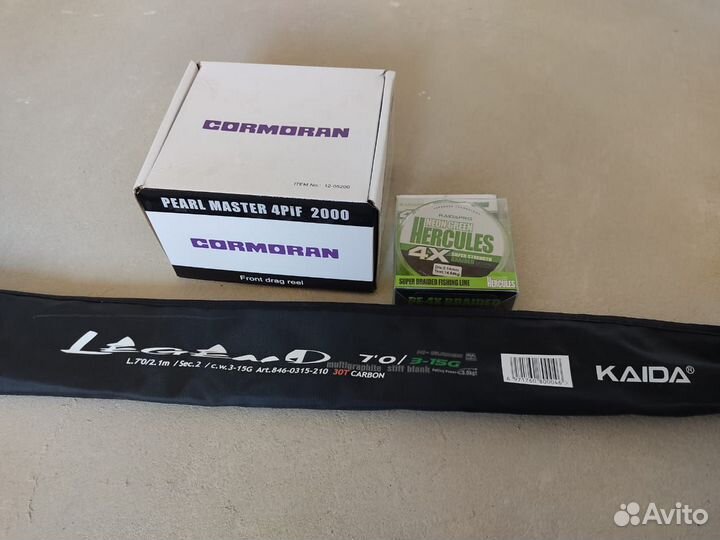 Спиннинг kaida legend 2,1м 3-15 тест в сборе