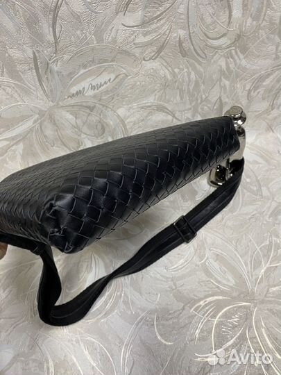 Сумка мужская Bottega Veneta кожаная