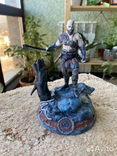 Фигурка Кратос god of war на 3D принтере