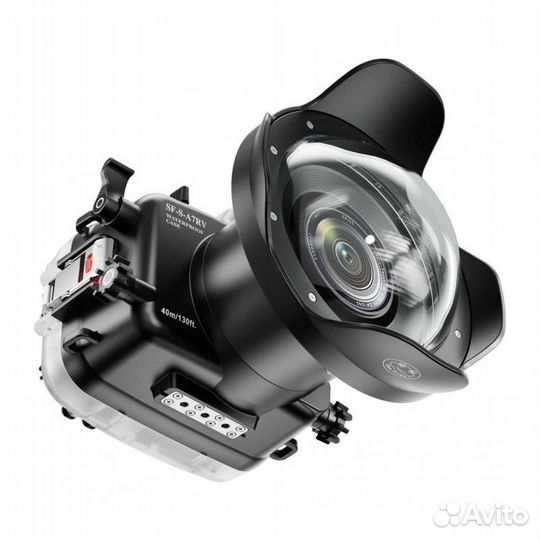 Sea Frogs A7R V black + WDP155/100 T1 подводный бо