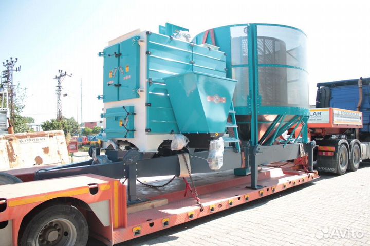 Зерносушилка на твердом топливе (уголь, пеллеты)