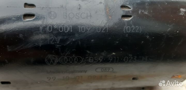 Стартер audi 059911023H